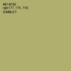 #B1AF6E - Gimblet Color Image