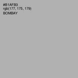 #B1AFB3 - Bombay Color Image