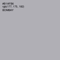 #B1AFB6 - Bombay Color Image