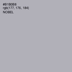 #B1B0B8 - Nobel Color Image