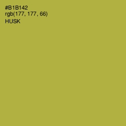 #B1B142 - Husk Color Image