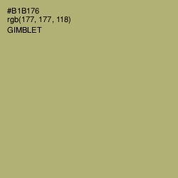 #B1B176 - Gimblet Color Image