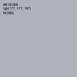 #B1B1BB - Nobel Color Image
