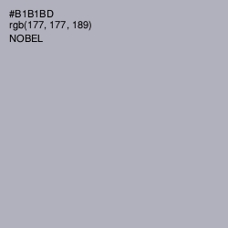 #B1B1BD - Nobel Color Image