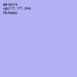 #B1B1F4 - Perano Color Image