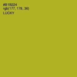 #B1B224 - Lucky Color Image