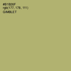 #B1B26F - Gimblet Color Image