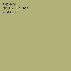 #B1B278 - Gimblet Color Image