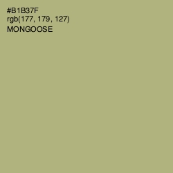 #B1B37F - Mongoose Color Image