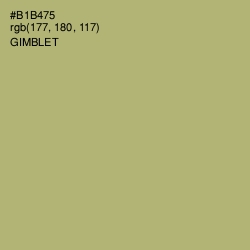 #B1B475 - Gimblet Color Image