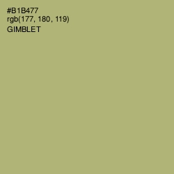 #B1B477 - Gimblet Color Image