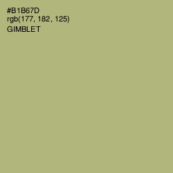 #B1B67D - Gimblet Color Image