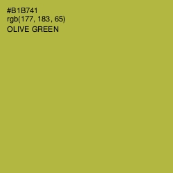 #B1B741 - Olive Green Color Image