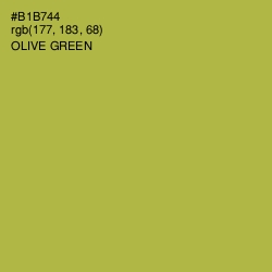 #B1B744 - Olive Green Color Image