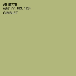 #B1B77B - Gimblet Color Image