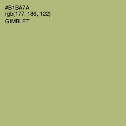 #B1BA7A - Gimblet Color Image