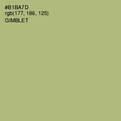 #B1BA7D - Gimblet Color Image