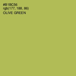 #B1BC56 - Olive Green Color Image