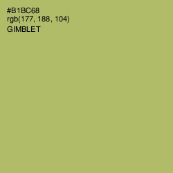 #B1BC68 - Gimblet Color Image