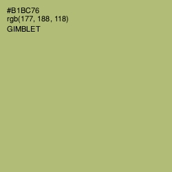 #B1BC76 - Gimblet Color Image