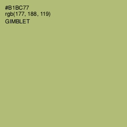 #B1BC77 - Gimblet Color Image