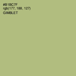 #B1BC7F - Gimblet Color Image