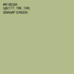 #B1BC8A - Swamp Green Color Image