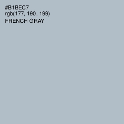 #B1BEC7 - French Gray Color Image