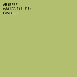 #B1BF6F - Gimblet Color Image