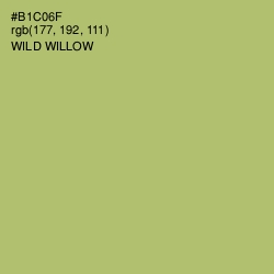 #B1C06F - Wild Willow Color Image