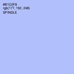 #B1C0F8 - Spindle Color Image