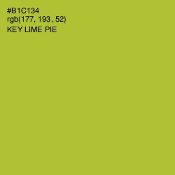 #B1C134 - Key Lime Pie Color Image