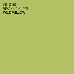 #B1C163 - Wild Willow Color Image