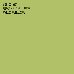 #B1C167 - Wild Willow Color Image