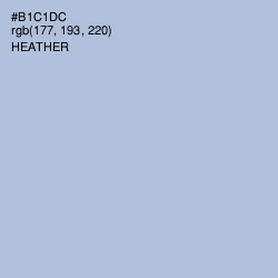 #B1C1DC - Heather Color Image