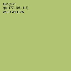 #B1C471 - Wild Willow Color Image