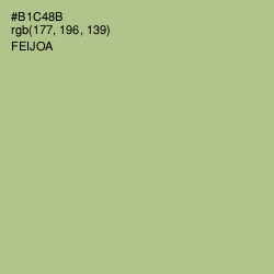 #B1C48B - Feijoa Color Image
