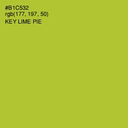 #B1C532 - Key Lime Pie Color Image