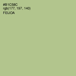 #B1C58C - Feijoa Color Image