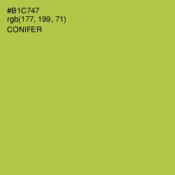 #B1C747 - Conifer Color Image