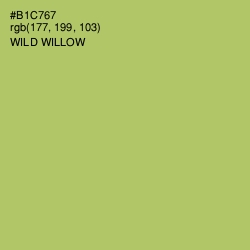 #B1C767 - Wild Willow Color Image