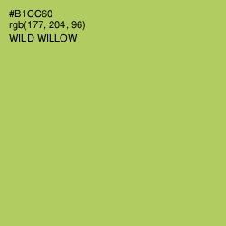 #B1CC60 - Wild Willow Color Image