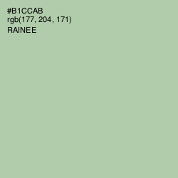 #B1CCAB - Rainee Color Image