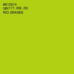 #B1D014 - Rio Grande Color Image