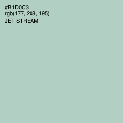 #B1D0C3 - Jet Stream Color Image