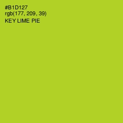 #B1D127 - Key Lime Pie Color Image