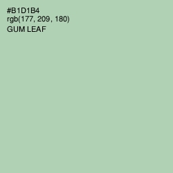 #B1D1B4 - Gum Leaf Color Image