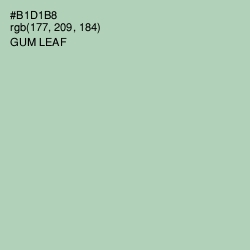 #B1D1B8 - Gum Leaf Color Image