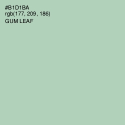 #B1D1BA - Gum Leaf Color Image