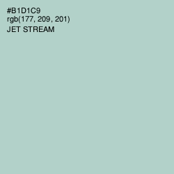 #B1D1C9 - Jet Stream Color Image